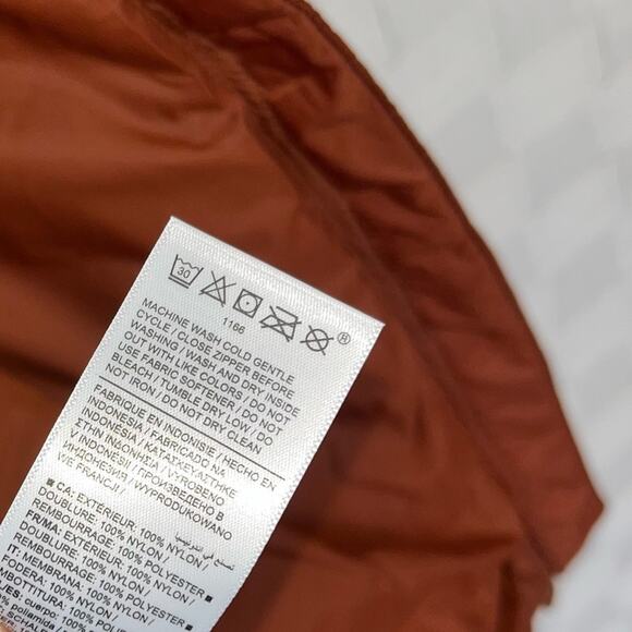 Athleta Quilted Vest In Warm Rust Women’s Size Small - Picture 9 of 11